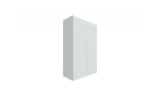 Florence horní skřínka W4/80 šedo bílá