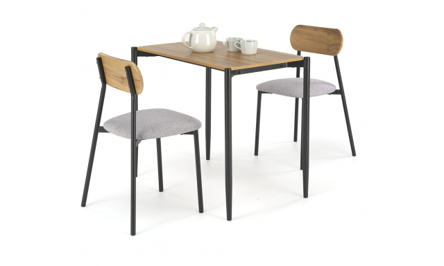 Levná jídelní sestava Hema4008, stůl + 2x židle