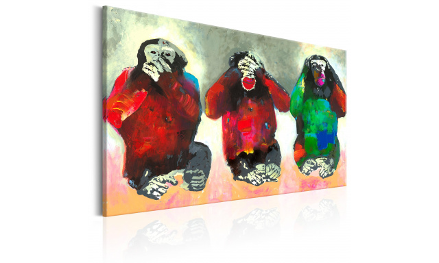 Obraz - Three Wise Monkeys