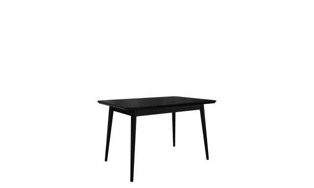 Moderní rozkládací stůl Keane 140/180, černý