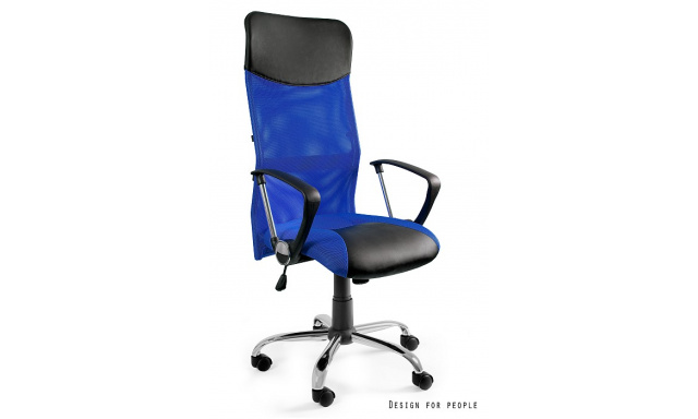 Kvalitní kancelářská židle Unity123, modrá