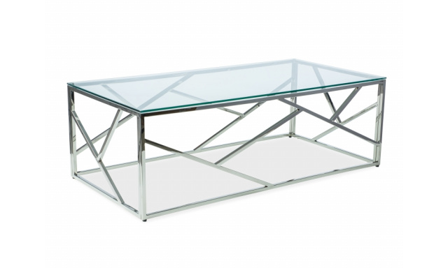 Skleněný konferenční stůl Sego322, 120x60cm