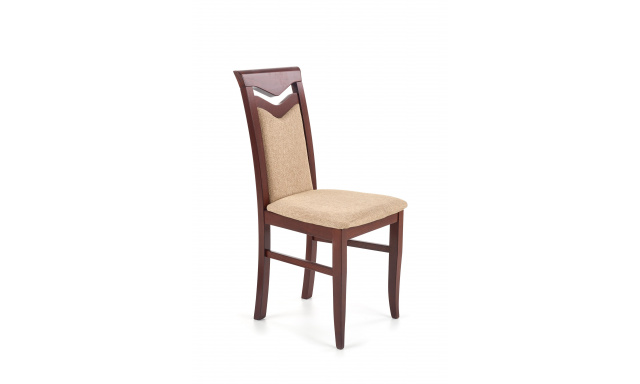 Jídelní židle Hema550, ořech/béžová