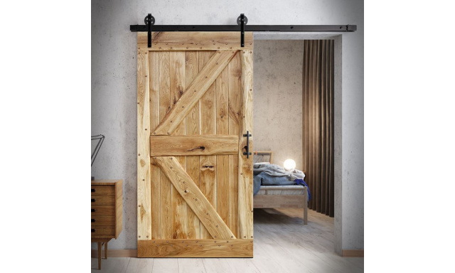 Zasouvací dveře Sandy222, 90x210cm, wood