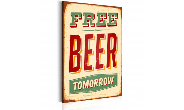 Obraz - Free Beer Tomorrow