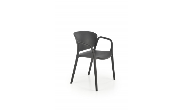 Moderní jídelní židle Hema2035, černá
