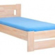 Dřevěné postele 90 x 200 - JEDNOLŮŽKA 