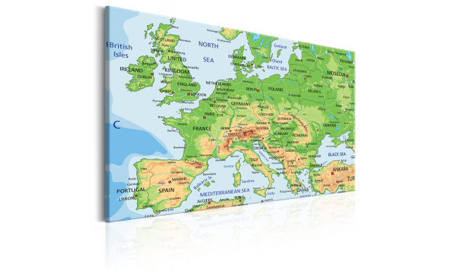 Obraz - Map of Europe