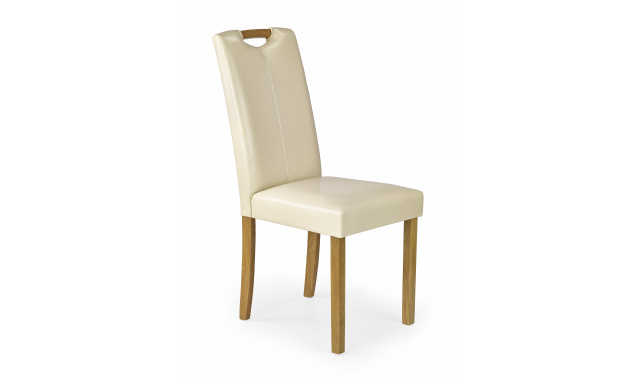 Jídelní židle Hema502, buk/krém