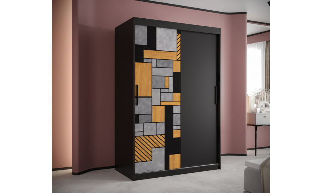 Šatní skříň Tetris, 120cm