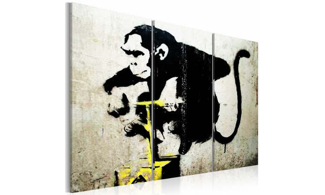 Obraz - Monkey TNT Detonator by Banksy