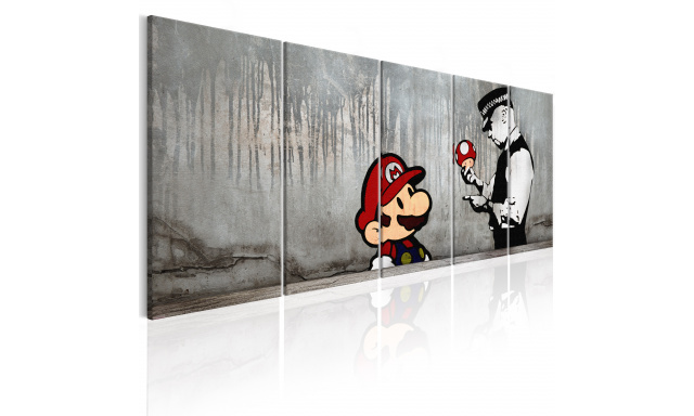 Obraz - Mario Bros on Concrete