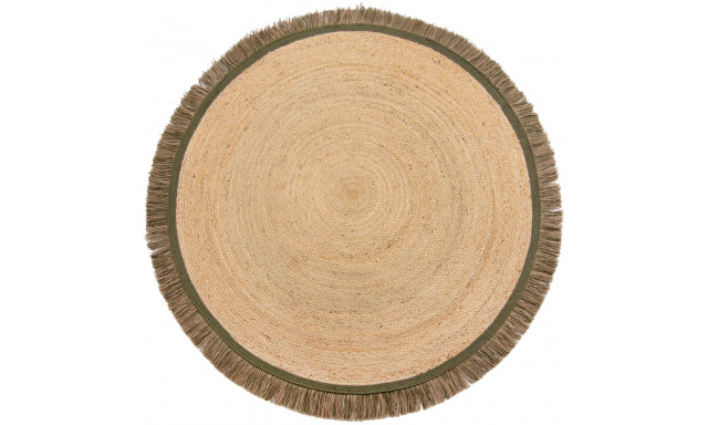 Kusový koberec Kahana Green kruh