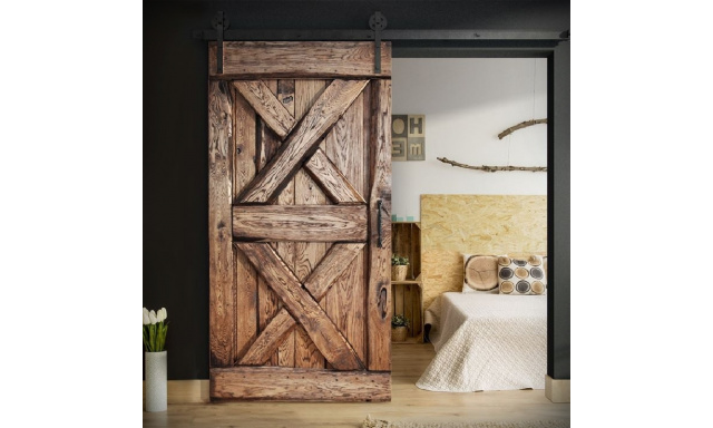 Zasouvací dveře Sandy179, 110x220cm, wood