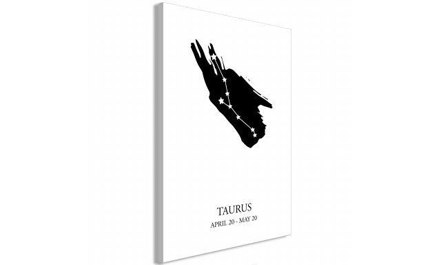 Obraz - Zodiac Signs: Taurus (1 Part) Vertical