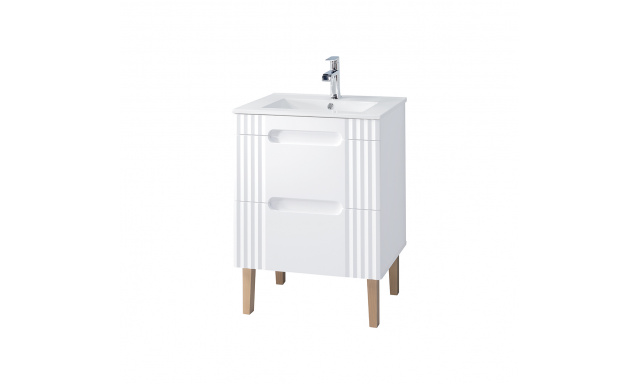 Koupelnový nábytek Denisa/ sestava L, 60cm, Alpská bílá