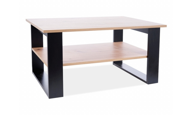 Moderní konferenční stůl Sego364, dub wotan, 100x64cm