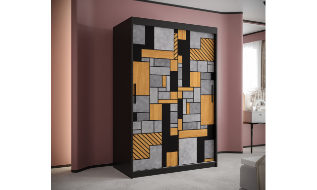 Šatní skříň Tetris 1, 120cm