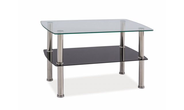 Skleněný konferenční stůl Sego345, 75x45cm