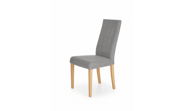 Jídelní židle Hema530, dub medový/šedá