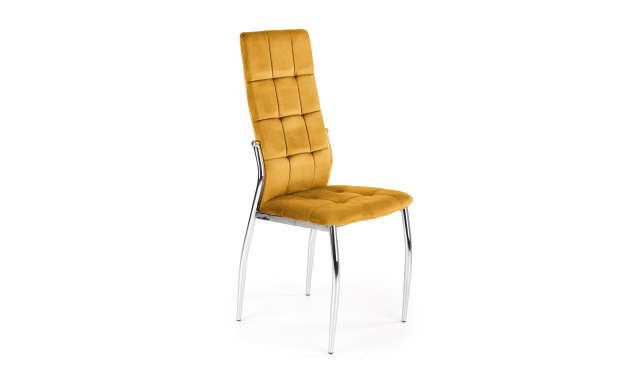 Čalouněná jídelní židle Hema2047, žlutá