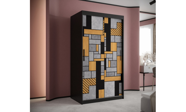 Šatní skříň Tetris 1, 100cm