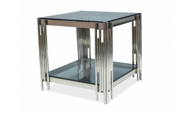 Skleněný konferenční stůl Sego335, 55x55cm