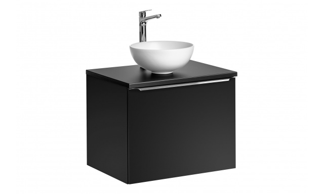 Koupelnový nábytek Santino I, černá - 60cm + umyvadlo