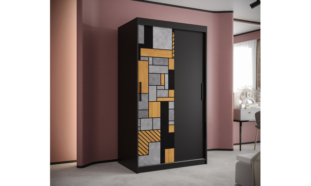 Šatní skříň Tetris, 100cm