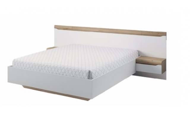 Moderní postel + 2x noční stolek Avilla MDF