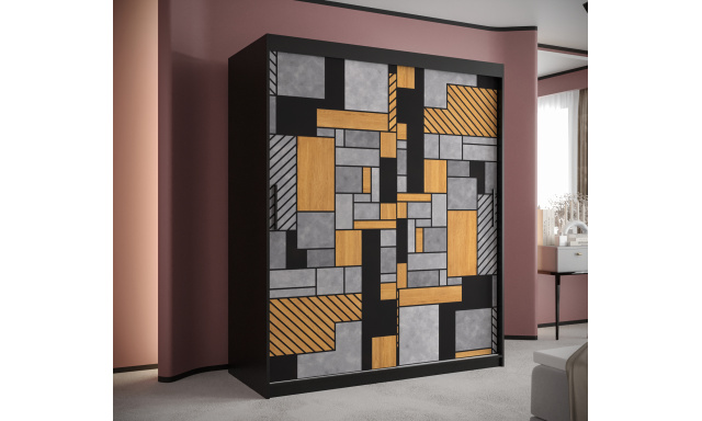 Šatní skříň Tetris 1, 150cm