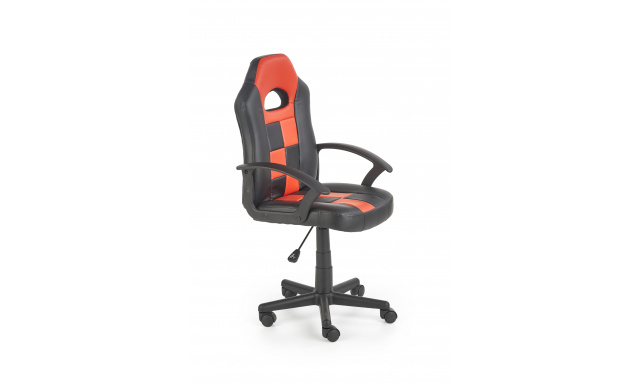 Židle k PC stolu Hema1632, černá/červená