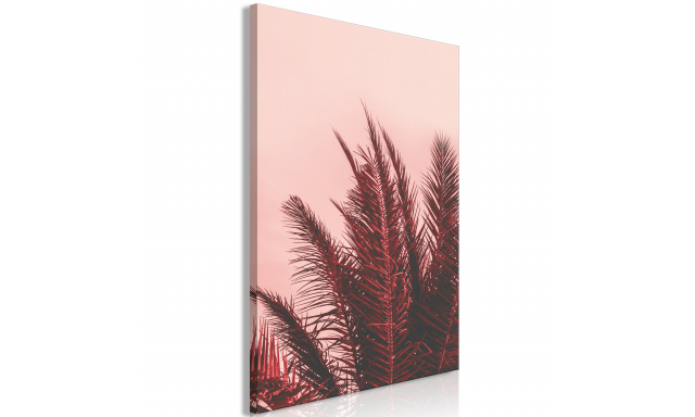 Obraz - Palm Trees at Sunset (1 Part) Vertical