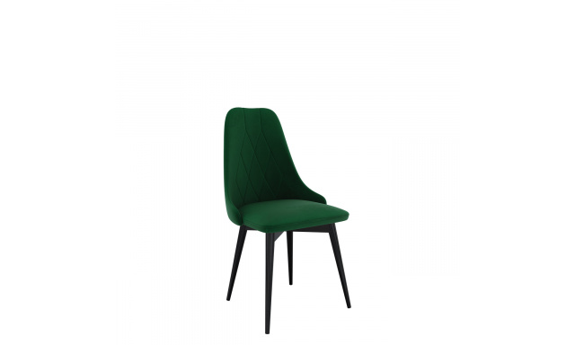 Jídelní židle Matip, zelená Magic Velvet
