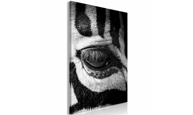 Obraz - Zebra Eye (1 Part) Vertical