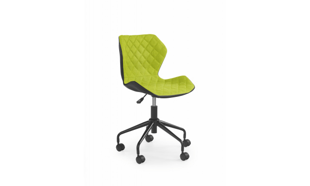 Židle k PC stolu Hema1629, černá/zelená