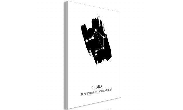 Obraz - Zodiac Signs: Libra (1 Part) Vertical