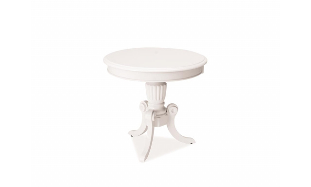 Stylový konferenční stůl Sego370, bílý, 60cm