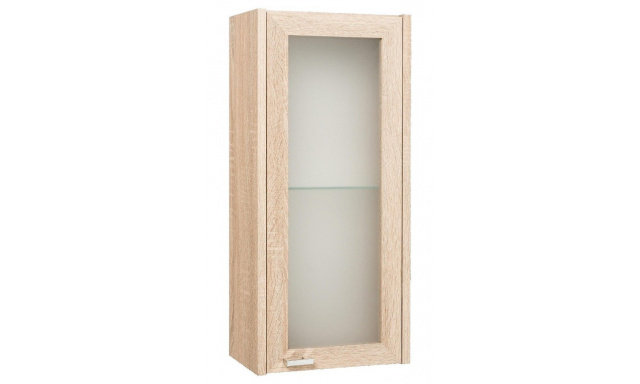 Koupelnová skříňka Plano skříňka horní vitrína sonoma