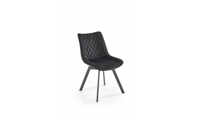 Čalouněná jídelní židle Hema2052, černá
