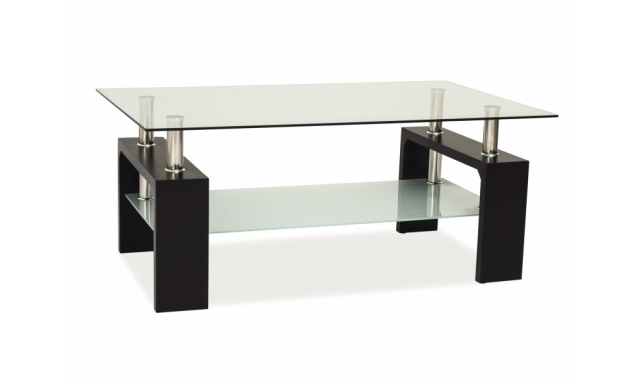 Skleněný konferenční stůl Sego354, 100x60cm