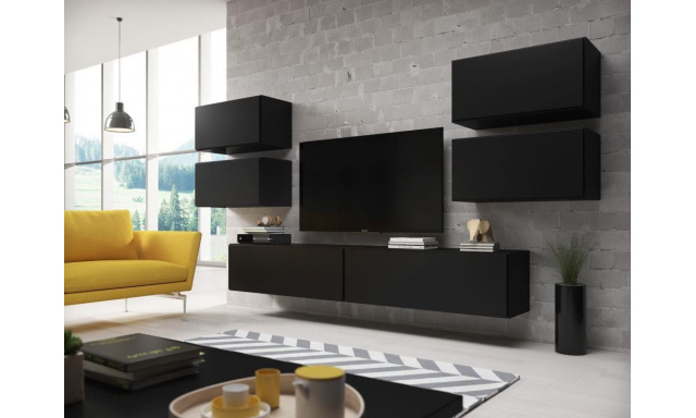 Moderní bytový nábytek Trentino 2, černý