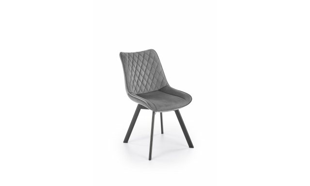 Čalouněná jídelní židle Hema2050, šedá