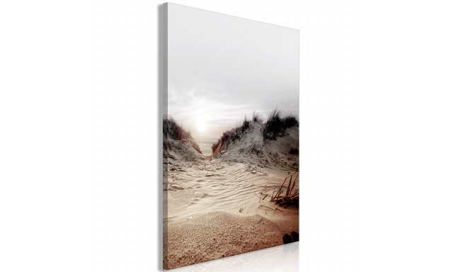 Obraz - Way Through the Dunes (1 Part) Vertical