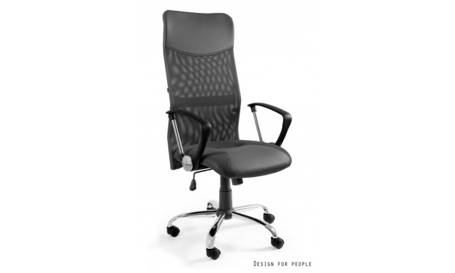 Kvalitní kancelářská židle Unity124, šedá