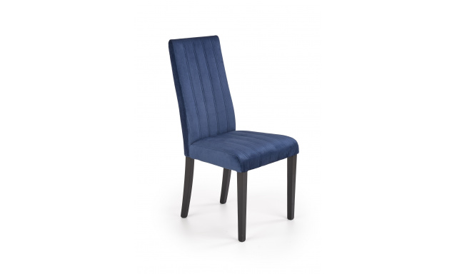 Čalouněná jídelní židle H8101, modrá