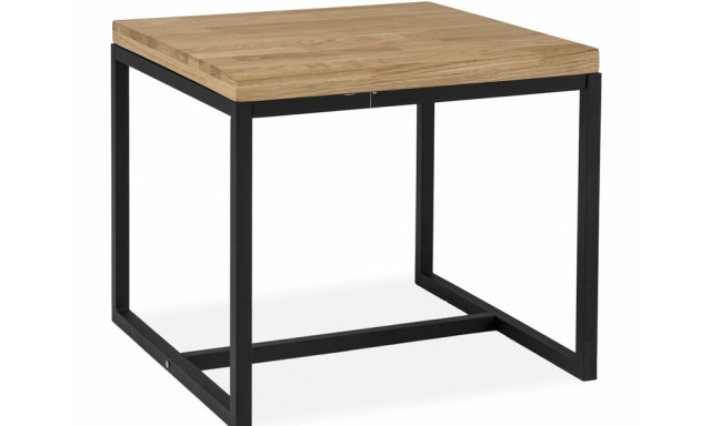 Moderní konferenční stůl Sego363, dub masiv, 60x60cm