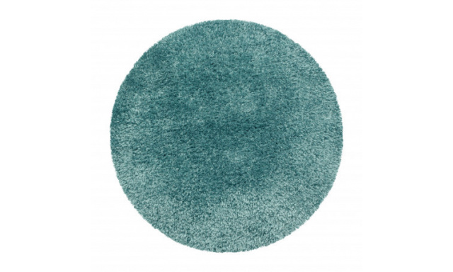 Kusový koberec Brilliant Shaggy 4200 Aqua kruh