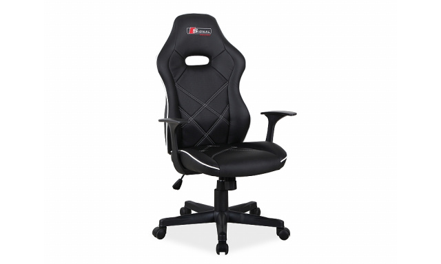 Kancelářská židle SIG630, černá/bílá