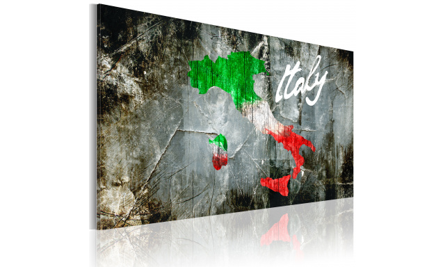 Obraz - Artistic map of Italy